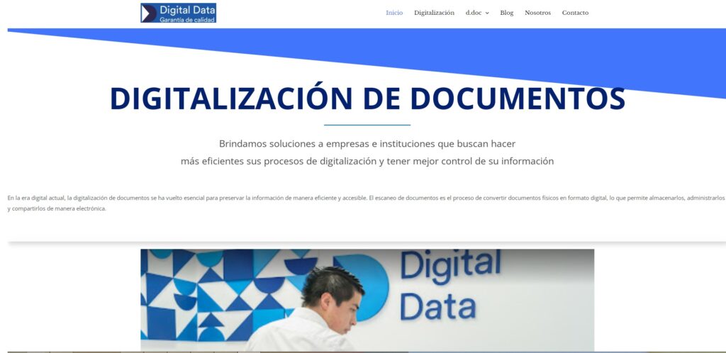 Digitalizacion de documentos